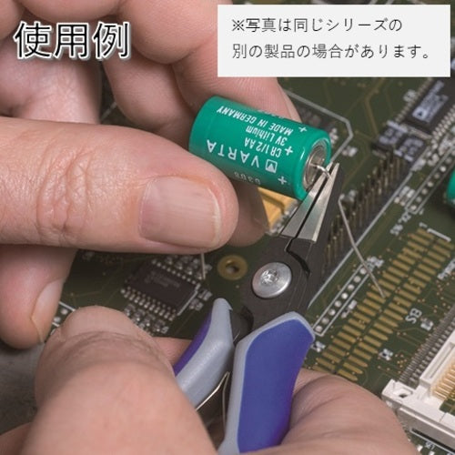 KNIPEX ESD precision pliers, flat, 135mm, 3412-130ESD, 1 piece