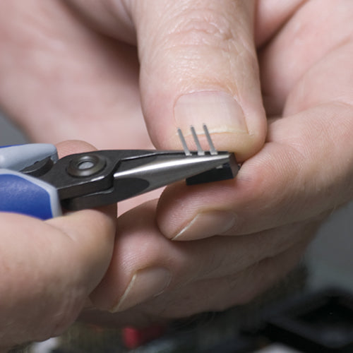 KNIPEX ESD precision pliers, flat, 135mm, 3412-130ESD, 1 piece