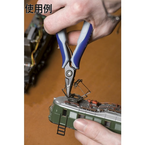 KNIPEX 정밀용 플라이어 반원 130 mm 3422-130 1 丁