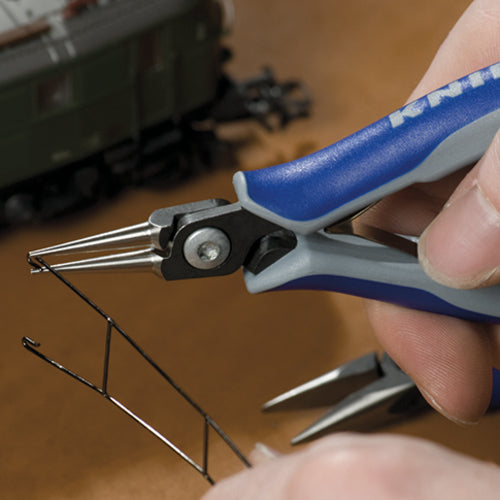 KNIPEX ESD 정밀용 플라이어 반원 135 mm 3422-130ESD 1 쵸