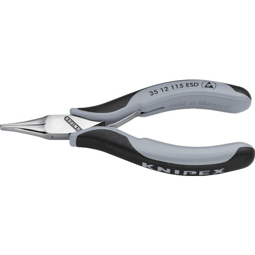 KNIPEX ESD precision pliers flat 115mm 3512-115ESD 1 pair