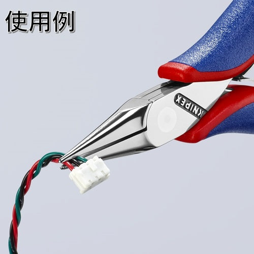 KNIPEX 정밀용 플라이어 반원 115 mm 3522-115 1 丁