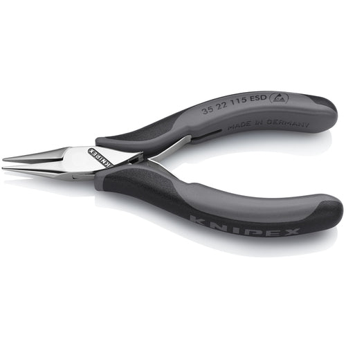 KNIPEX ESD precision pliers half round 115mm 3522-115ESD 1 pair