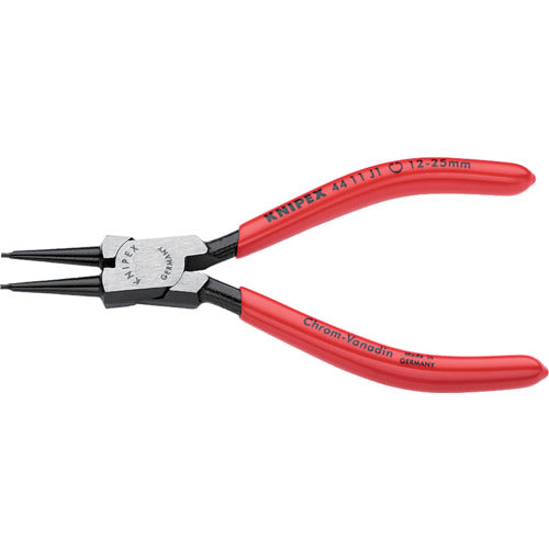 ＫＮＩＰＥＸ　穴用スナップリングプライヤー　１２−２５ｍｍ　4411-J1　1 丁