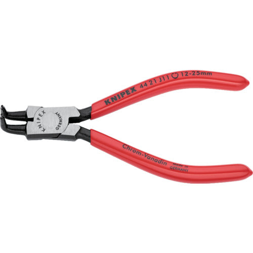 ＫＮＩＰＥＸ　穴用スナップリングプライヤー９０度　１２−２５ｍｍ　4421-J11　1 丁