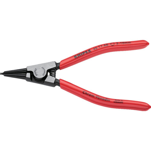 ＫＮＩＰＥＸ　軸用スナップリングプライヤー　３−１０ｍｍ　4611-A0　1 丁