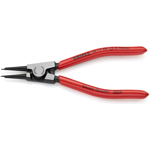 ＫＮＩＰＥＸ　軸用スナップリングプライヤー　３−１０ｍｍ　4611-A0　1 丁