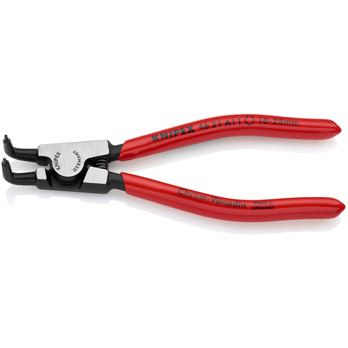 ＫＮＩＰＥＸ　軸用スナップリングプライヤー９０度　１０−２５ｍｍ　4621-A11　1 丁