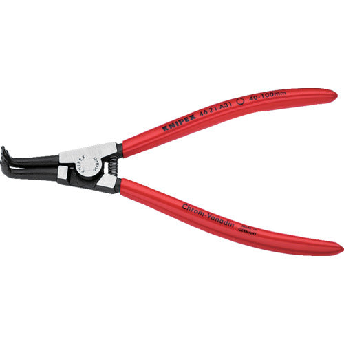 ＫＮＩＰＥＸ　軸用リングプライヤー９０度　４０−１００ｍｍ　4621-A31　1 丁