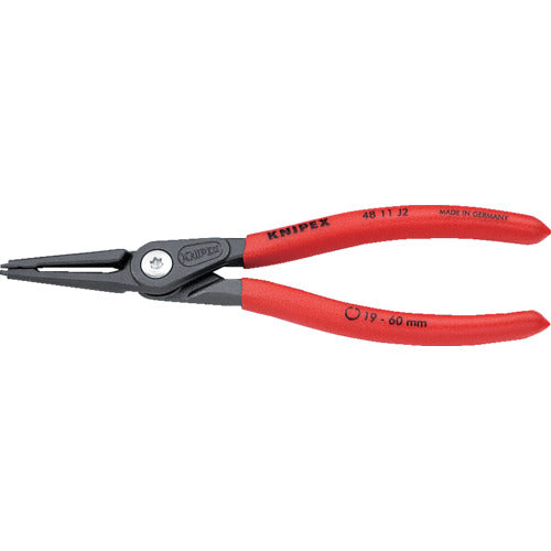 ＫＮＩＰＥＸ　穴用スナップリングプライヤー　１９−６０ｍｍ　4811-J2　1 丁