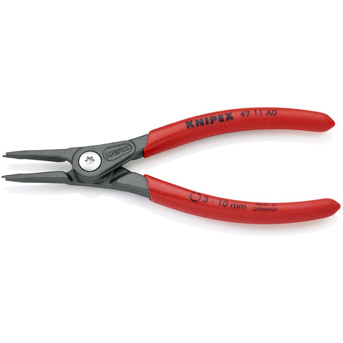 ＫＮＩＰＥＸ　軸用スナップリングプライヤー　３−１０ｍｍ　4911-A0　1 丁