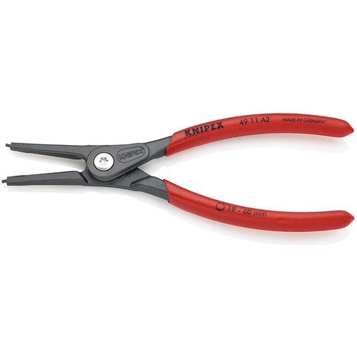 ＫＮＩＰＥＸ　軸用スナップリングプライヤー　１９−６０ｍｍ　4911-A2　1 丁