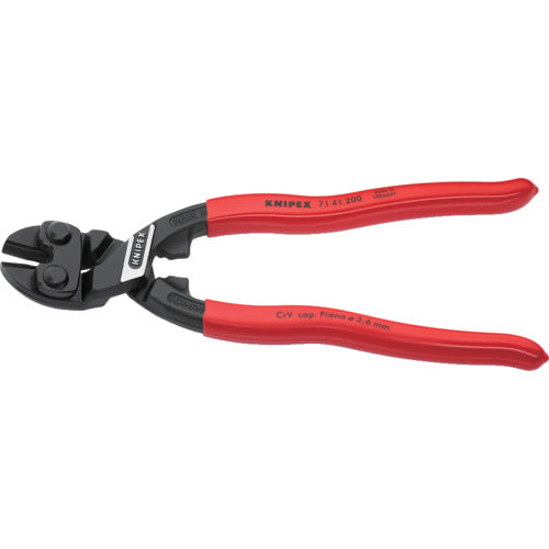 KNIPEX 200mm 미니 클리퍼(강력형/20도 벤트) 7141-200 1 쵸