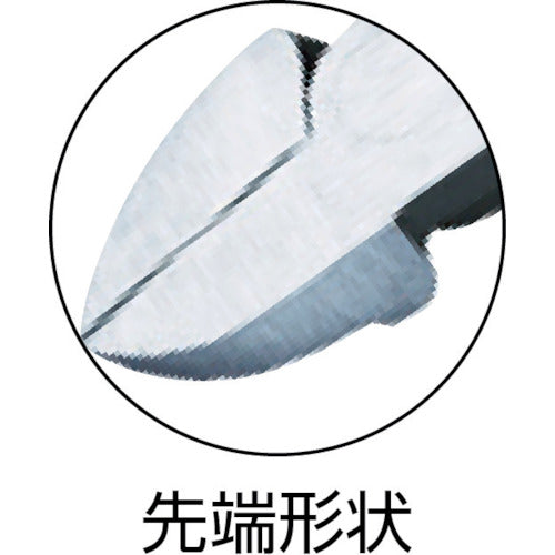 KNIPEX 플라스틱용 니퍼 180 mm 7201-180 1 쵸