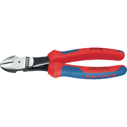 ＫＮＩＰＥＸ　強力型ニッパー　バネ付　１６０ｍｍ　7412-160　1 丁