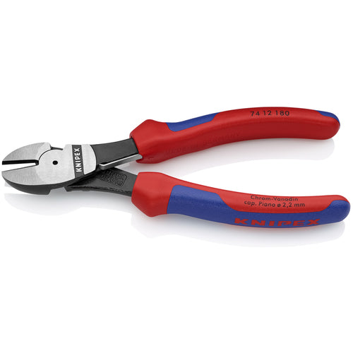 ＫＮＩＰＥＸ　強力型ニッパー　バネ付　１８０ｍｍ　7412-180　1 丁