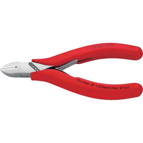 ＫＮＩＰＥＸ　１１５ｍｍ　精密用ニッパー　１１５ｍｍ　7701-115　1 丁