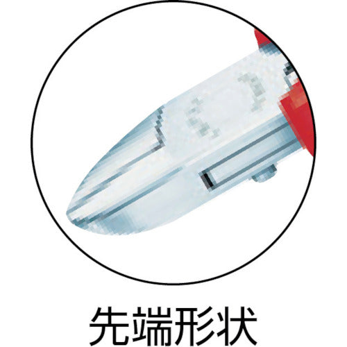 ＫＮＩＰＥＸ　精密用ニッパー　１１５ｍｍ　7712-115　1 丁