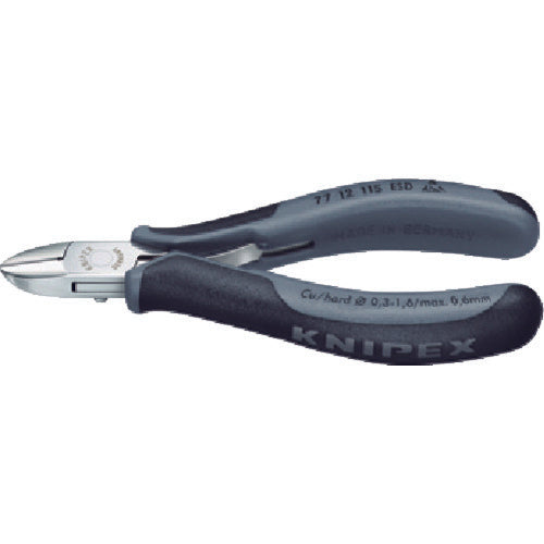 KNIPEX ESD precision nipper 115mm 7712-115ESD 1 pair