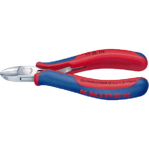 ＫＮＩＰＥＸ　精密用ニッパー　１１５ｍｍ　7722-115　1 丁