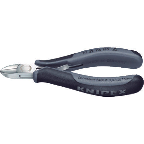 ＫＮＩＰＥＸ　ＥＳＤ精密用ニッパー　１１５ｍｍ　7722-115ESD　1 丁