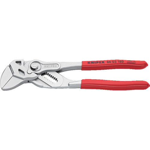 ＫＮＩＰＥＸ　プライヤーレンチ　すべり止めなし　１８０ｍｍ　8603-180　1 丁