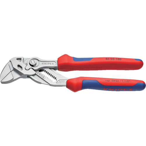 KNIPEX Pliers Wrench Comfort Handle 180mm 8605-180 1pc
