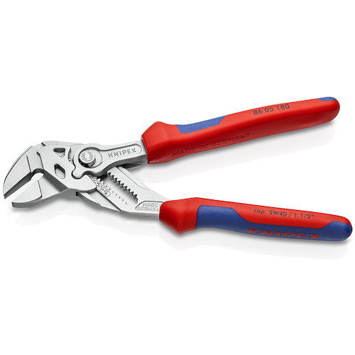 KNIPEX Pliers Wrench Comfort Handle 180mm 8605-180 1pc