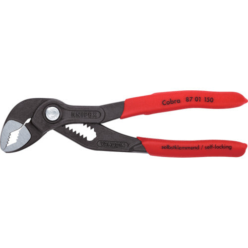 KNIPEX Water Pump Pliers Cobra Soft Plastic Handle 150mm 8701-150 1 piece