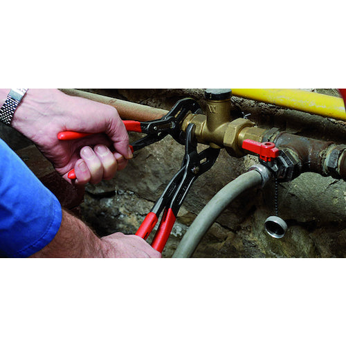 ＫＮＩＰＥＸ　ウォーターポンププライヤー　コブラ　ソフトプラスチックハンドル　３００ｍｍ　8701-300　1 丁