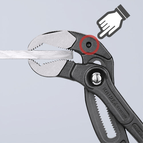 KNIPEX Water Pump Pliers Cobra XL Soft Plastic Handle 400mm 8701-400 1 piece