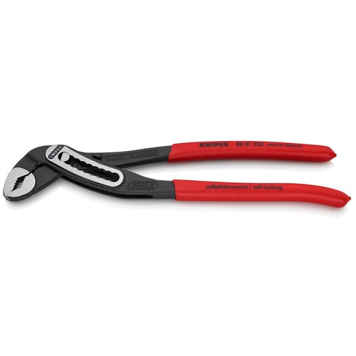 KNIPEX Water Pump Pliers Alligator Soft Plastic Handle 250mm 8801-250 1 piece