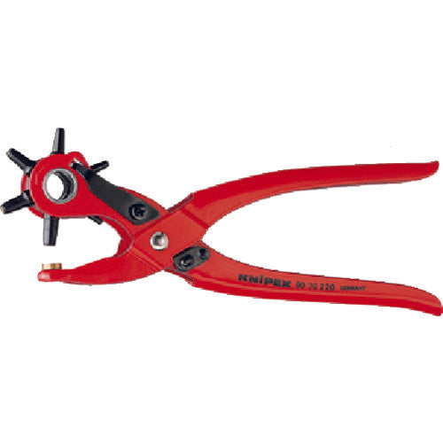 ＫＮＩＰＥＸ　６穴パンチプライヤー　9070-220　1 丁