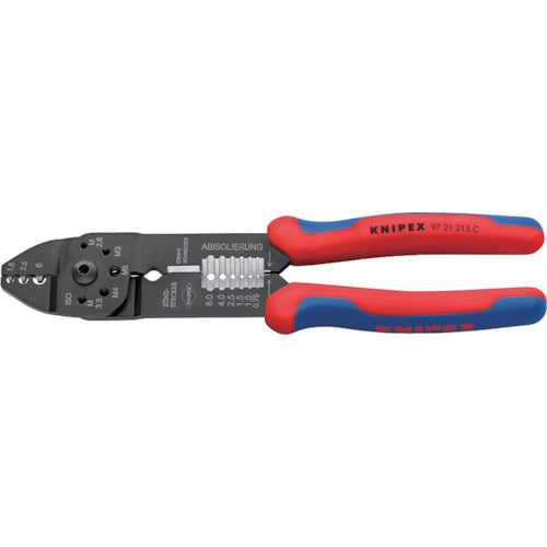 KNIPEX 압착 펜치 215mm 9721-215C 1 쵸