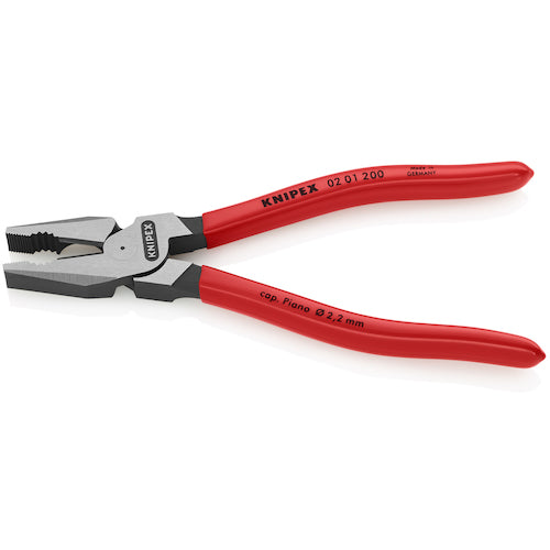 KNIPEX 강력형 펜치 200mm 0201-200 1정