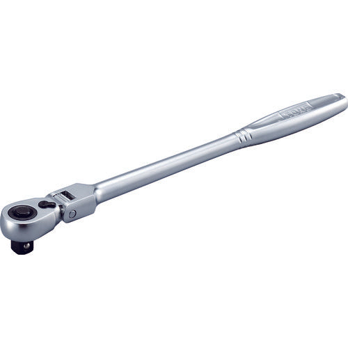 TONE ratchet handle, swivel type, 72 teeth, 12.7mm socket, 328mm overall length, RH4FH, 1 pc