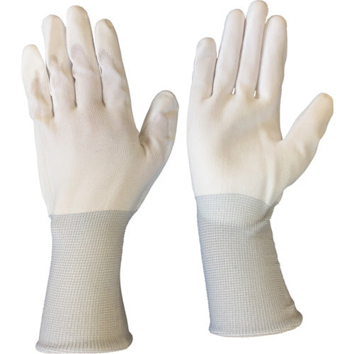 BLASTON Cleanroom Gloves, PU Palm Coated Gloves, Long Type, 10 Pairs, L Size, BSC-17B-L, 1 Bag
