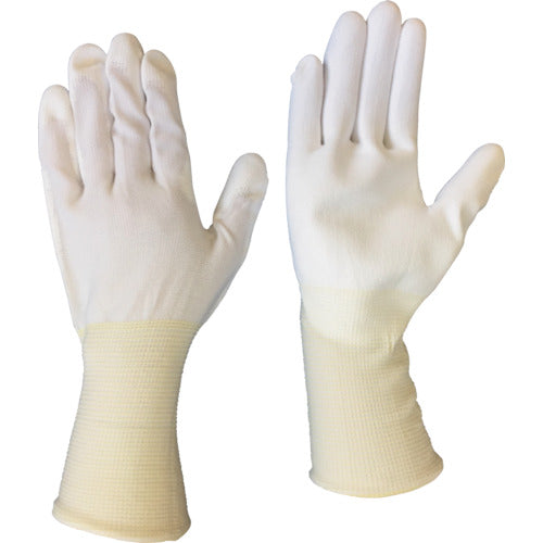 BLASTON Cleanroom Gloves, PU Palm Coated Gloves, Long Type, 10 Pairs, LL Size, BSC-17B-LL, 1 Bag