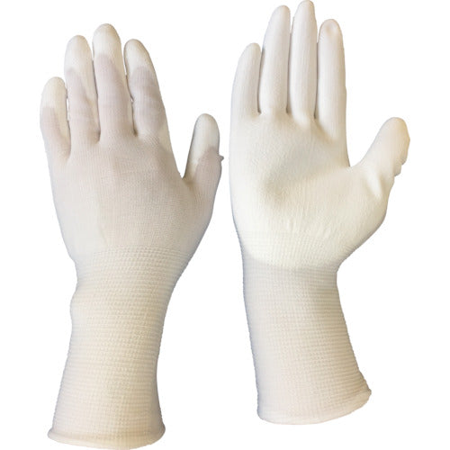 BLASTON Cleanroom Gloves, PU Palm Coated Gloves, Long Type, 10 Pairs, S Size, BSC-17B-S, 1 Bag