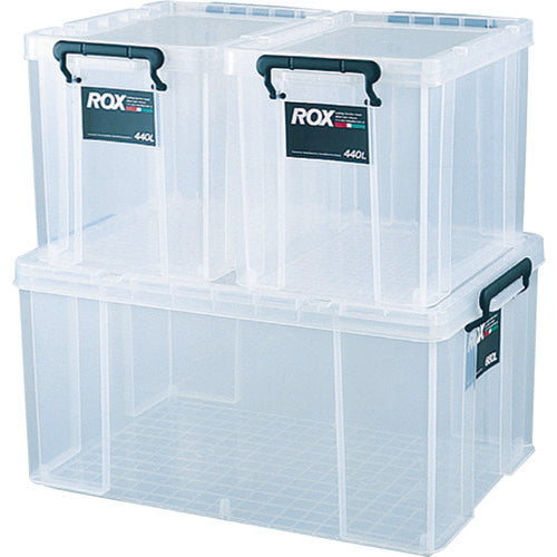 TENMA Lid-type Storage Case Rocks 740L Clear 440 x 740 x 300 110001175 1 pc
