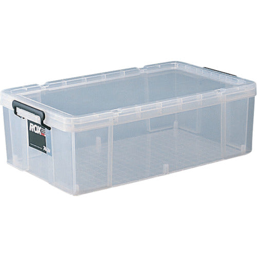 ＴＥＮＭＡ　フタ式収納ケース　ロックス　７４０Ｍ　クリア　４４０×７４０×２３０　110001174　1 個