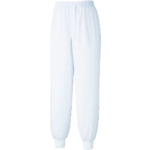 Midori Anzen Foreign Body Contamination Prevention Slacks for Men White S MH13W SITA S 1 Piece