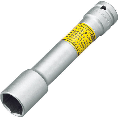 TONE 임팩트용 소켓(자동차 정비용) 박형 호일너트 삽입각 12.7mm×21mm×130mm 4A-21LLN