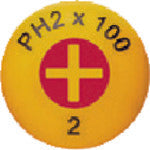 PB Swiss Tools Insulated Phillips Screwdriver #0 5190-0-60 1 piece