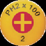 PB Swiss Tools Insulated Phillips Screwdriver #4 5190-4-200 1 piece