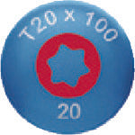 PB Swiss Tools Insulated Hex Lobe Screwdriver T5 5400-5 1 piece