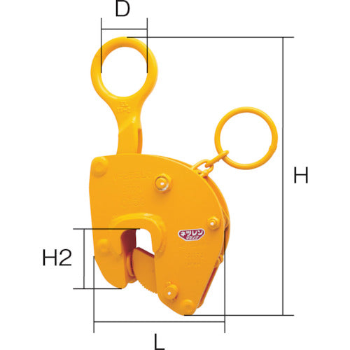 ネツレン　Ｖ−２５ＥＬＣ型　２ＴＯＮ　竪吊クランプ　A2024　1 台
