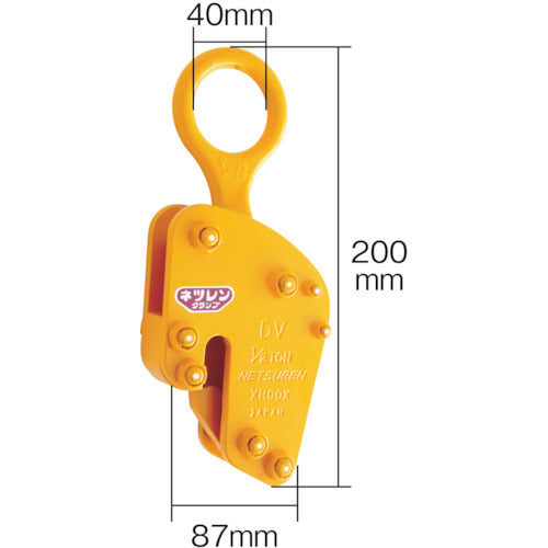 네트렌 DV형 1/2 TON 드럼캔 매달아 클램프 D2750 1대