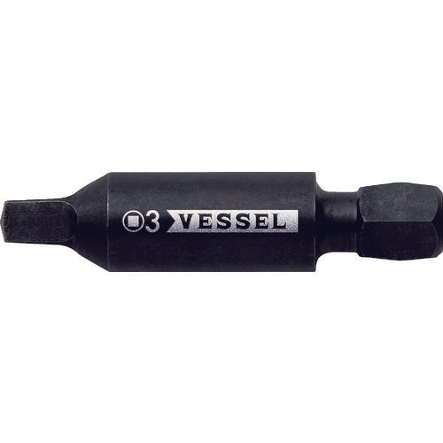 ＶＥＳＳＥＬ　カドギワビットＫＤＢ−ＳＱ３用替えビット　Ｎｏ．ＫＤＢ−ＳＱ３Ｋ（ＳＱ３ｘ３５）　KDB-SQ3K　1 本