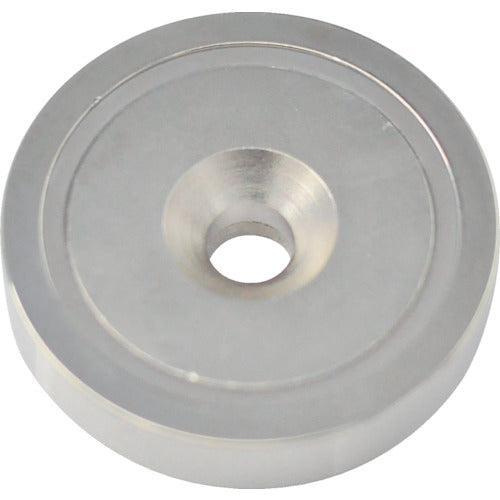 MAGNA Neodymium magnet plate catch (round, with cap, countersunk type) (1 piece) 1-NCC48RA 1 bag